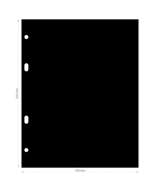PRZEKŁADKA DO  KLASERA A5 MEDIUM 10 SZTUK CZARNA